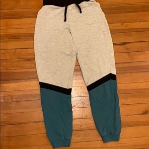 Color block joggers ASOS brand